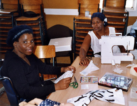 Sewing project in Philippi (Capetown, South Africa)