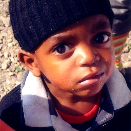 Themba is one of hundreds of orphans